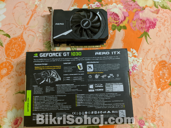 NVIDIA GT 1030 2GB OC Edition (warranty 1 year)